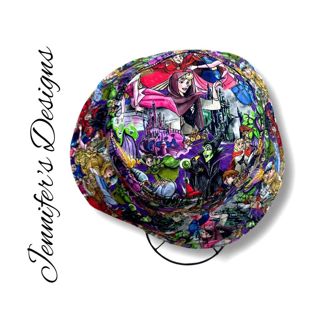 Sleeping Beauty "Bonnie" Bucket Hat