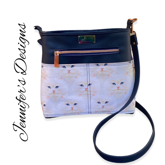 White Cat “Kaitlin” Crossbody