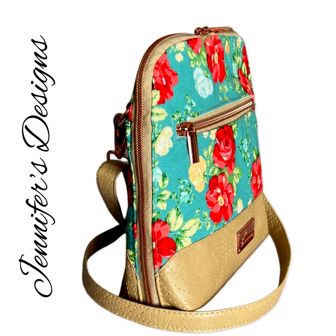 Floral “Daphne” Crossbody