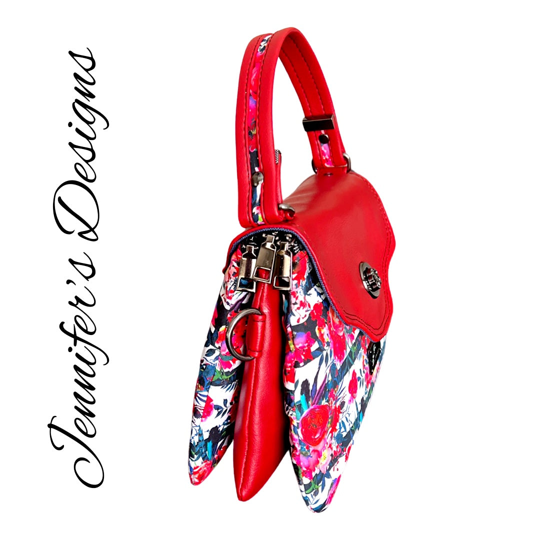 Floral “Charlotte” Handbag