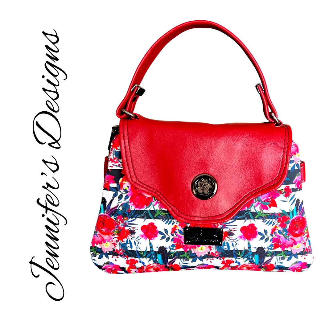 Floral “Charlotte” Handbag