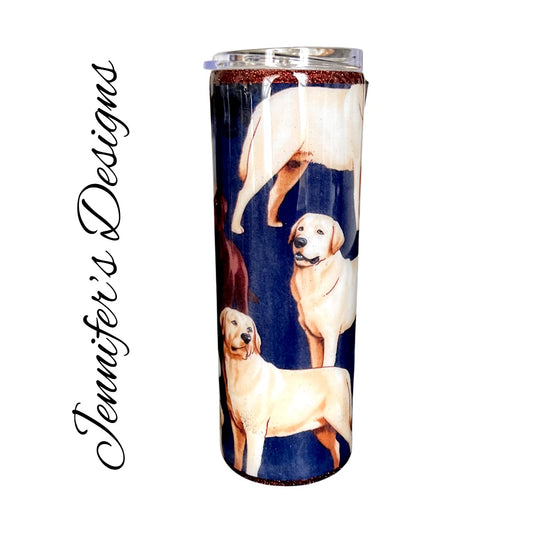 Labrador Skinny Tumbler