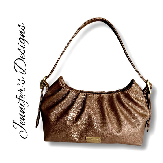 Brown Stingray "Moana" Shoulder Bag