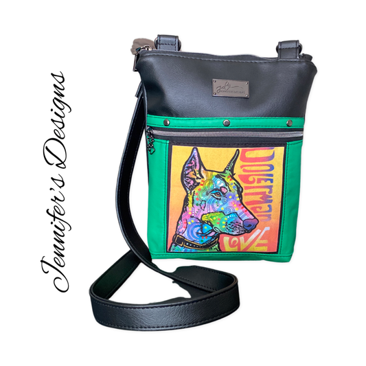 Doberman “Fiona” Crossbody