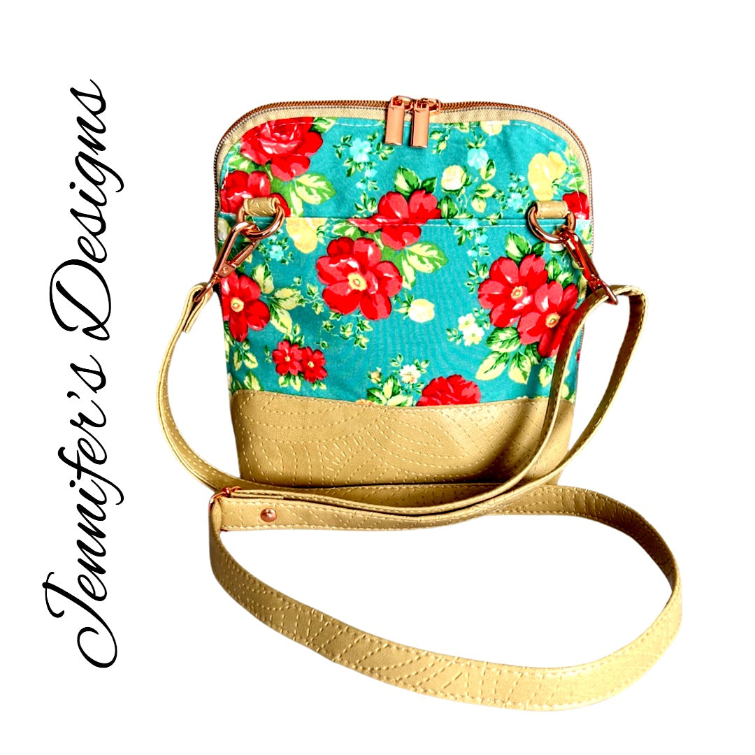 Floral “Daphne” Crossbody