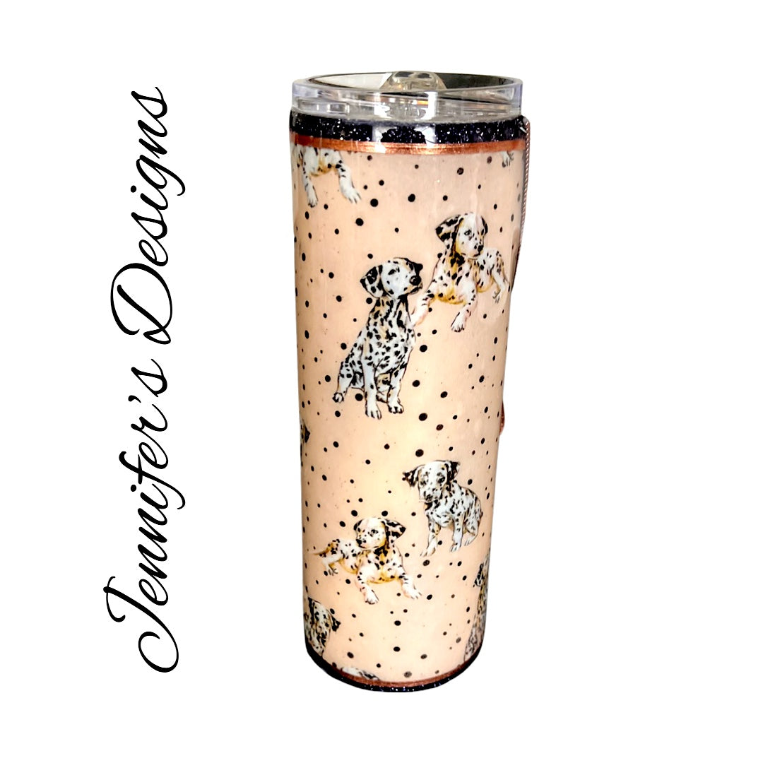 Dalmatian Skinny Tumbler